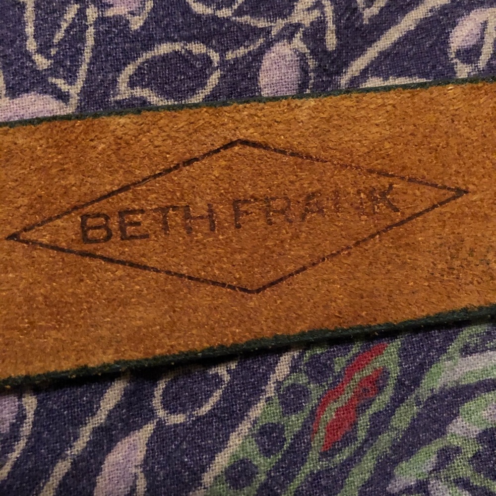 Beth Frank Belt bohemian hippie Flower